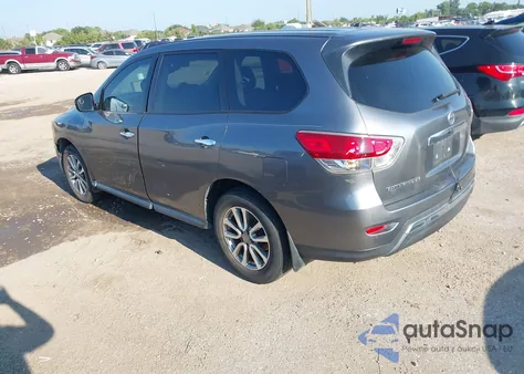 2015 Nissan Pathfinder S из США, поврежденный, VIN 5N1AR2MN5FC616159